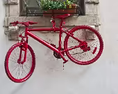 Bike geparkt Arco - Italien