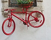 Bike geparkt Arco - Italien